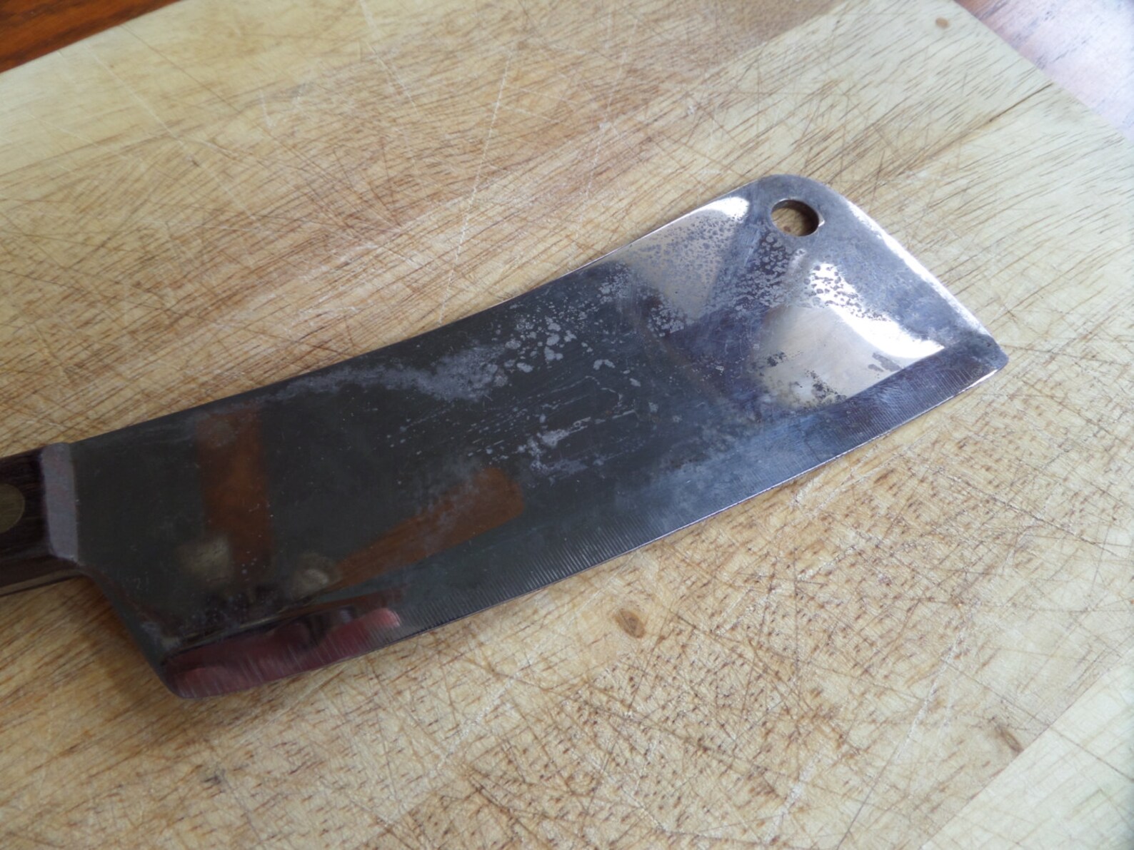 Utica Super Edge Meat Cleaver Vintage Meat Cleaver Vintage Etsy