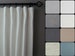 Lined Linen Curtains: Pair of 100% Linen Curtain Panels in your choice of colors 