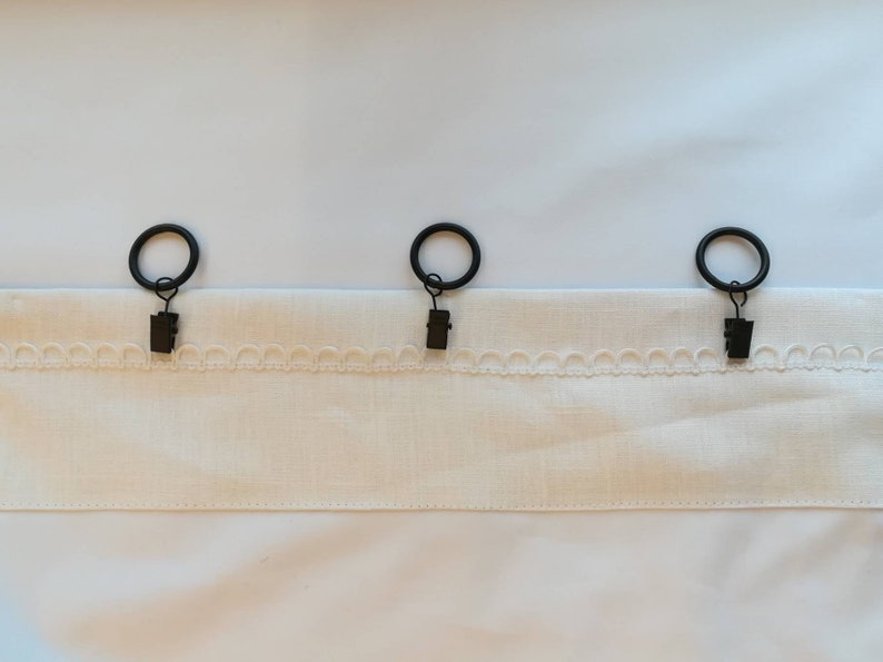 Add Loop Tape for Clips to Rod Pocket Curtains From My Shop Etsy