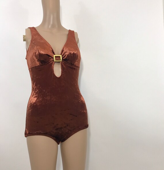 60’s Velvet Bodysuit