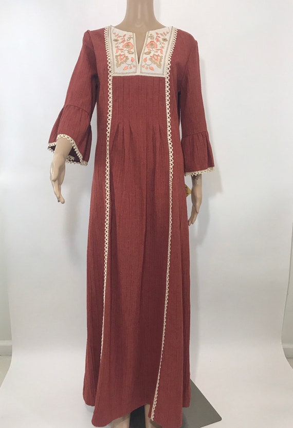 NWT 70’s Shaheen Prairie Dress