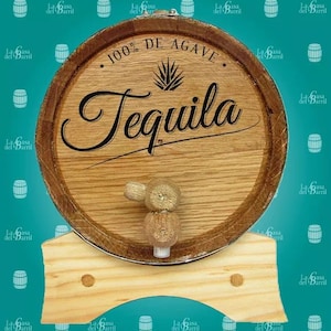 Bourbon OAK Aging WINE Engraved Premium BARREL – American Rum Tequila Galvanized Barrel
