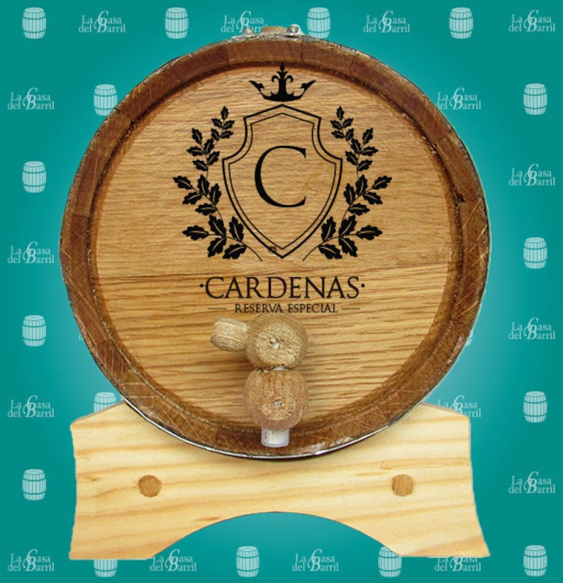 Overstock Offer 5 Pack 2 Liter Oak Barrels for Whiskey, Bourbon, Vodka, Rum, Tequila image 3