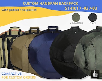 custom handpan backpack | create your own cool pantam bag