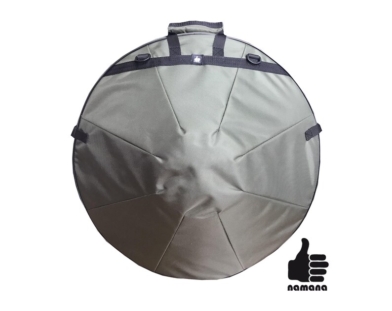 ST-H01 Handpan backpack no pockets on stock UA rigid padding bag case