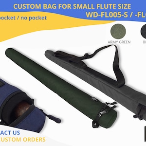 Flute pipe fife bag | small | custom-made to order