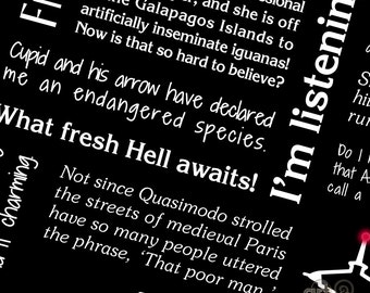 Frasier TV Series Quotes Poster Features Hilarious Lines From Dr