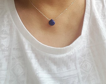Lapis Lazuli Necklace, September Birthstone,Pendant Lapis, Blue Lapis Lazuli, Lapis Lazuli Jewelry, Lazuli Necklace