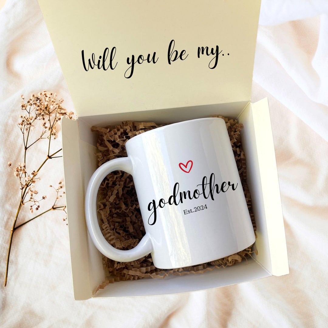 Will You Be My Godmother, Custom Coffee Mug, Godmother Proposal Etsy — free download