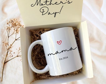 Mothers Day Mug, Mama Mug Gift, Custom Text Mug