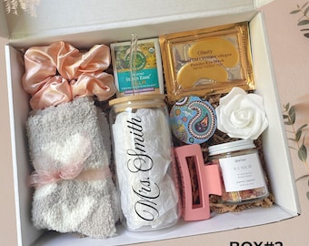 Engagement Gift Box, Personalized Bride to be Gift Box for Future Mrs, Bridal Shower Gift for Bride to be, Custom Bride glass tumbler Gift