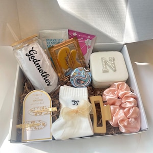 Godmother Proposal Box, Personalized Gift for Godmother with Godmother Tumbler, Custom Godmother Thank You Gift Box for Madrina Proposal