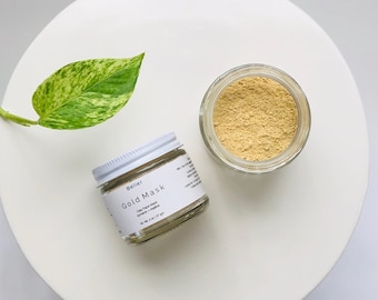 Brightening Turmeric Face Mask, Clay Face Mask with turmeric and lavender.