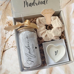 Madrina Proposal in Spanish, Godmother Gift Idea, Godmother Proposal Box, God Mother Baptism Gifts, Custom Godmother Baby Announcement Gift