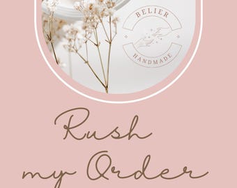 Rush My Order Fee- We'll Ship your Order the Next Business Day