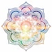 Sunset Mandala Clip art - Mandala SVG - Mandala Printable - Mandala clip art - Mandala Cricut File - Laser Cutting and Engraving file