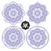 Mandala Design - Mandala SVG - Mandala clipart - Vinyl Cutting File - Laser Cutting and Engraving file - Crisp Printable Mandala - Cricut