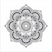 Mandala Artwork - Mandala Drawing - Mandala Iron on Transfer - Mandala clip art - Mandala Cricut File, Laser Cutting and Engraving file