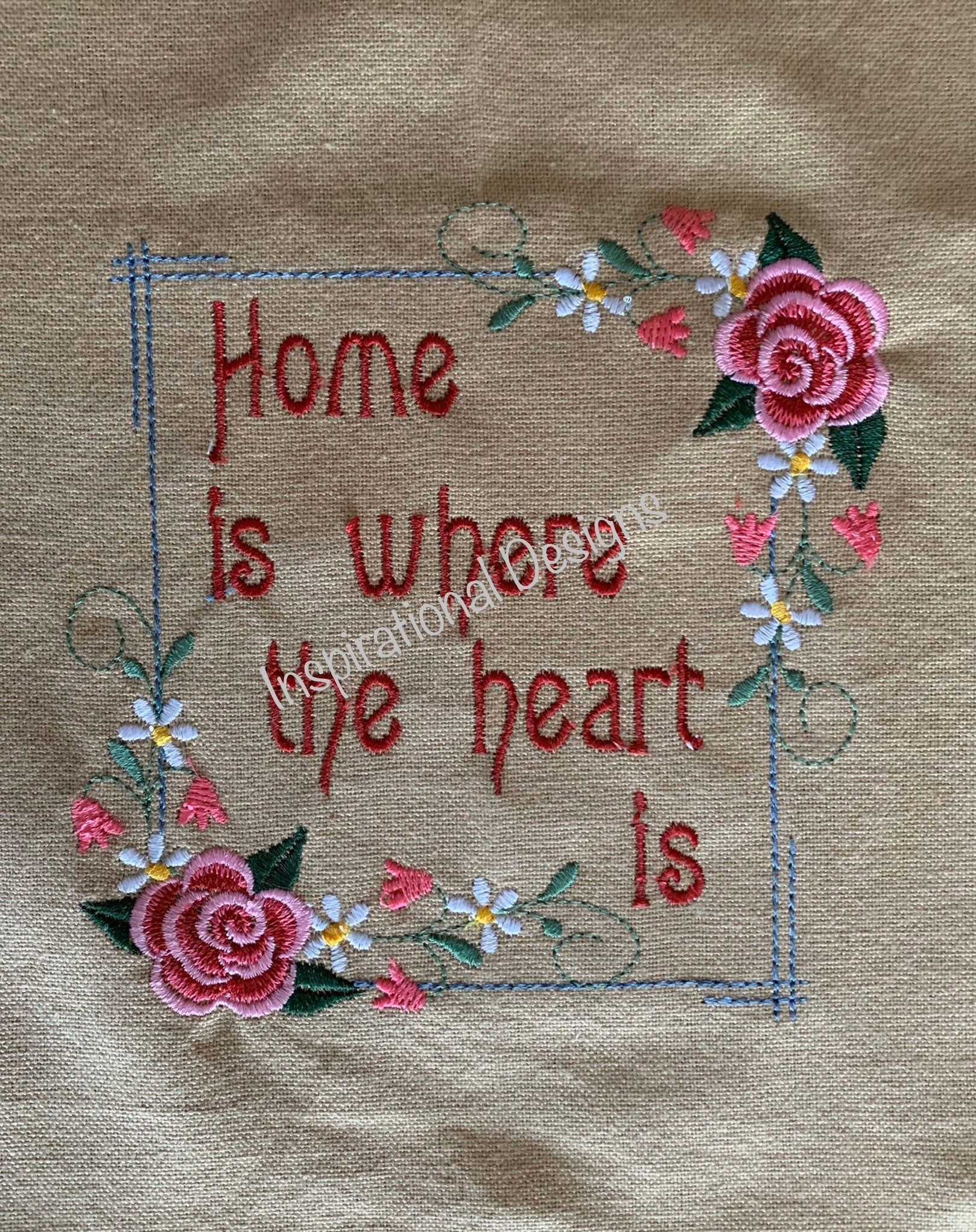 Home is Where the Heart Is Towel Etsy UK