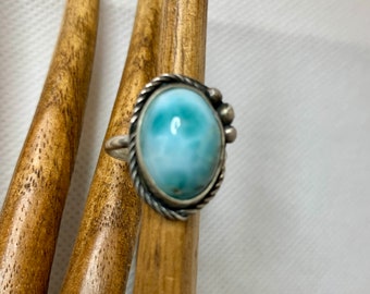 Larimar Ring Size 7