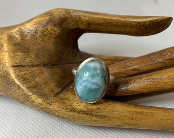 Larimar Ring size 6 1/2
