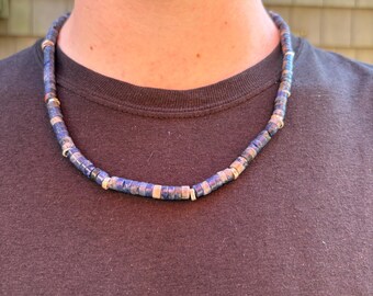 Heishi Bead Necklace 22 inches