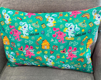 Kids' Character Pillowcase 14" x 20" also fits   "13 x 18" Bluey, Peppa Pig, Blue's Clues, Gabby's Dollhouse, PJ Mask