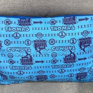 Toddler Favorites 14x20 Envelope-Style Pillowcase (Case Only) Inspired by Thomas Train,  Peter Rabbit, and More. Also fits 13x18 pillows.