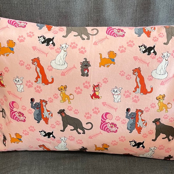 Disney Inspired Envelope-Style Pillowcases 14" x 20" Travel/Child Size (Case Only) Various Patterns