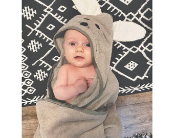 Baby Hooded Bath Towels/Hooded Bath Towels/Baby Shark Hooded Bath Towel/Mickey and Minnie Hooded Bath Towel