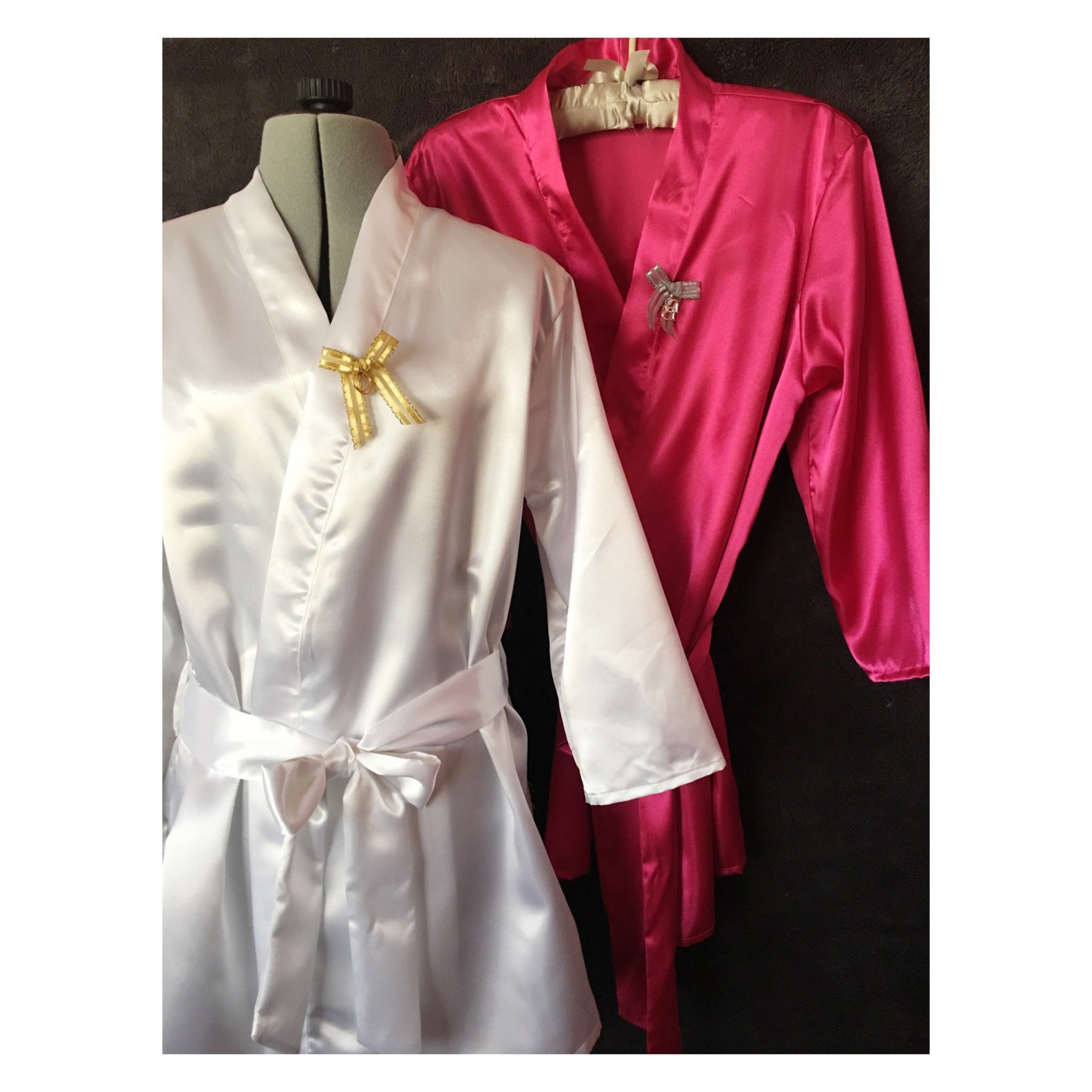 Bride Dressing Robe/bridesmaid Dresding Robe/bridal Party Etsy