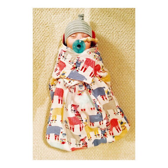 winter baby swaddle