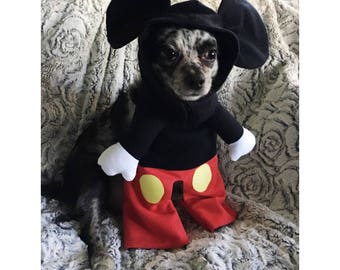 Mickey mouse dog shirt hot sale