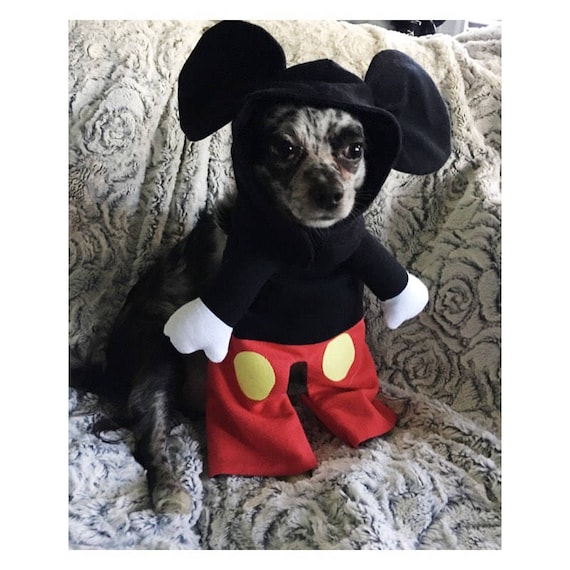 Prestatie Verloren hart Zeestraat Disney Geïnspireerde Hond Mickey Mouse Kostuum / Hond Mickey - Etsy België