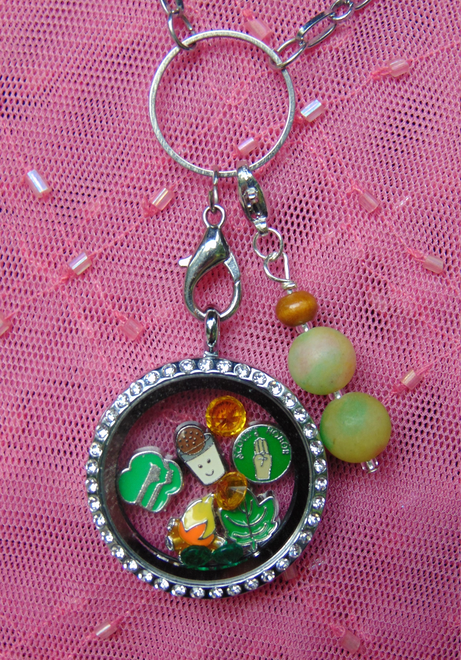 Girl Scout 10 Piece Floating Charm Set with Scouts Honor Etsy