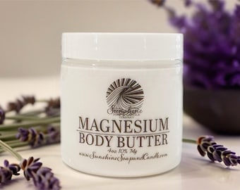 Magnesium Body Butter 4 ounces