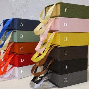 50pcs Ribbon Paper Box Custom Jewelry Drawer Box Tote Handle Box Personalized Logo Necklace Earrings Ring Jewelry Packaging Box Gift Bag