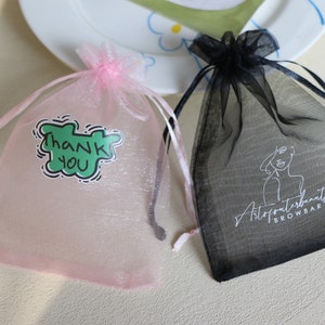 100 sacchetti per bomboniere personalizzati, sacchetto in rete di organza con logo, sacchetto regalo per gioielli personalizzato, sacchetto per gioielli in organza con coulisse in raso con nome, sacchetti per feste