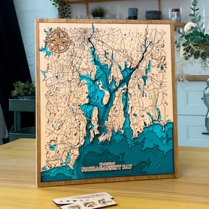 Mapa de la costa Mapa de decoración de casas de playa Área de la Bahía de Tampa