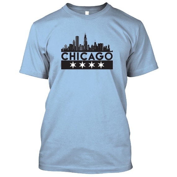 Custom T-shirt Skyline Flag Tshirt Design - Etsy