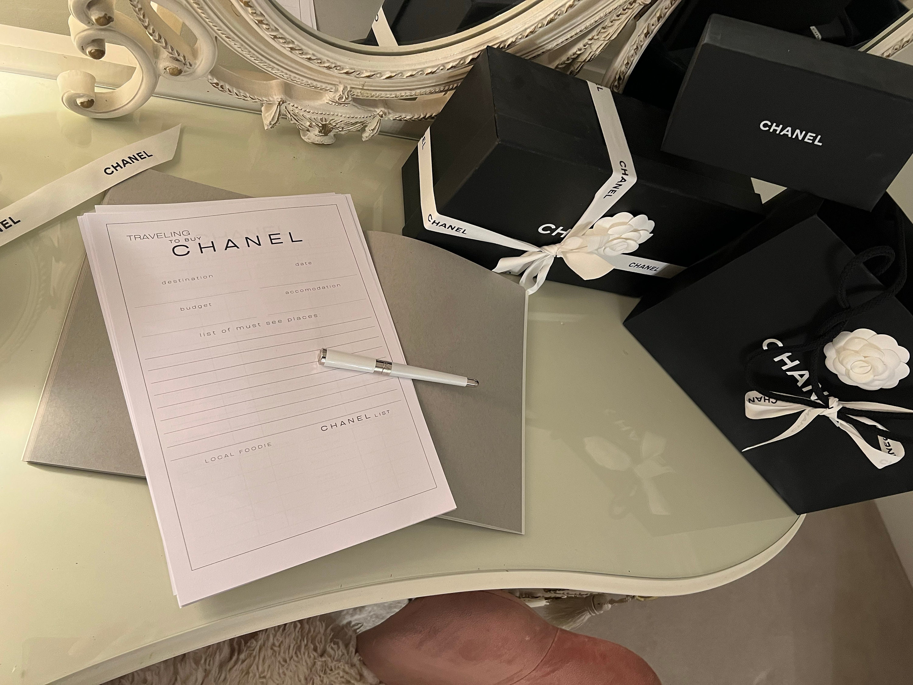NEW Chanel Agenda & Set Up: Budget Planner 