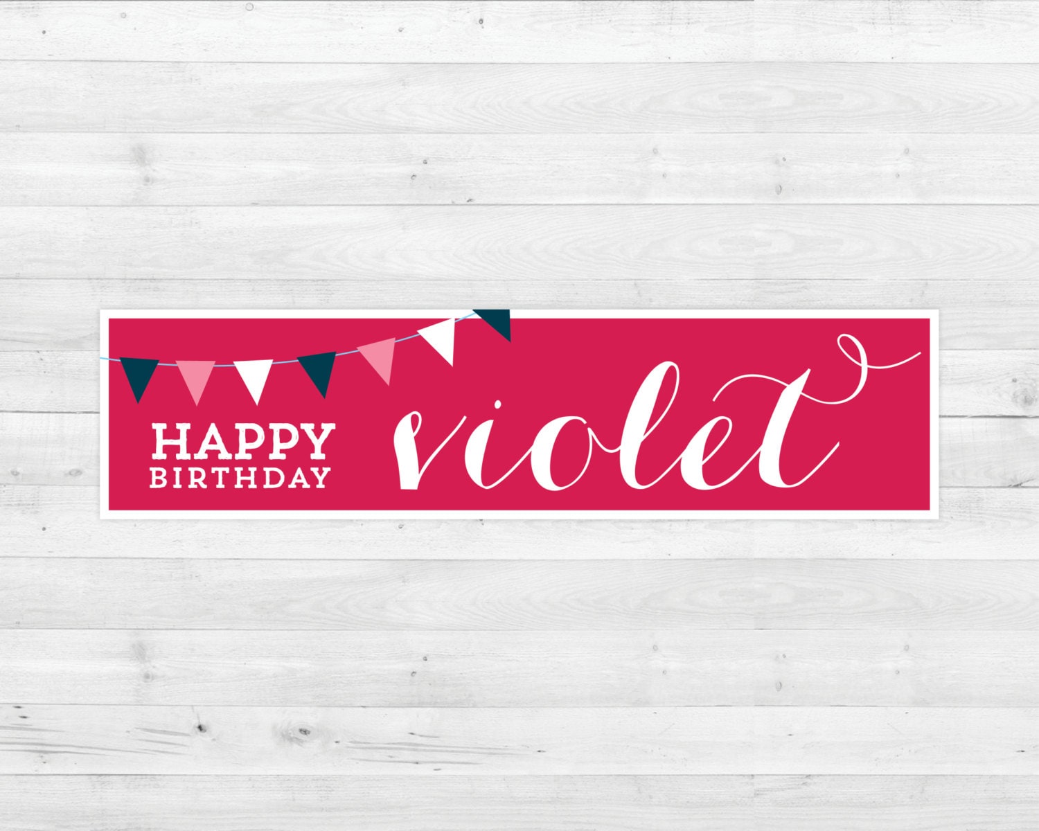 Editable Personalised Birthday Banner Birthday Party Poster Happy Birthday Party Birthday Banner Design Download Printable Template Corjl