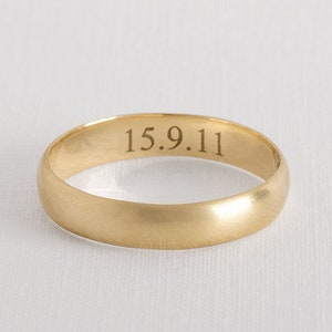 Men&#39;s Wedding Band, Wedding Band Men, Men&#39;s Gold Ring, Men&#39;s Gold Wedding Band, Men&#39;s Wedding Ring, Wedding Ring for Him, Mens Band
