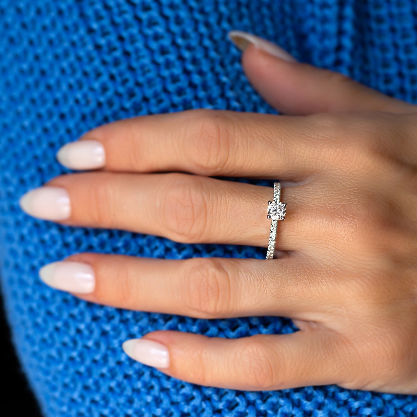 Art Deco Engagement Set Art Deco Bridal Set 18K Rose Gold Etsy