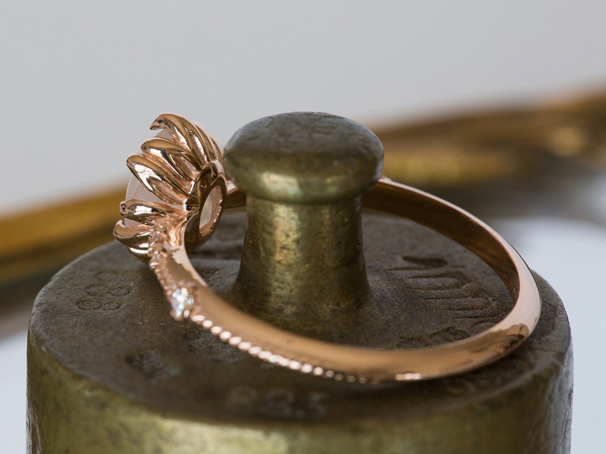 Torrey Ring with Moonstone