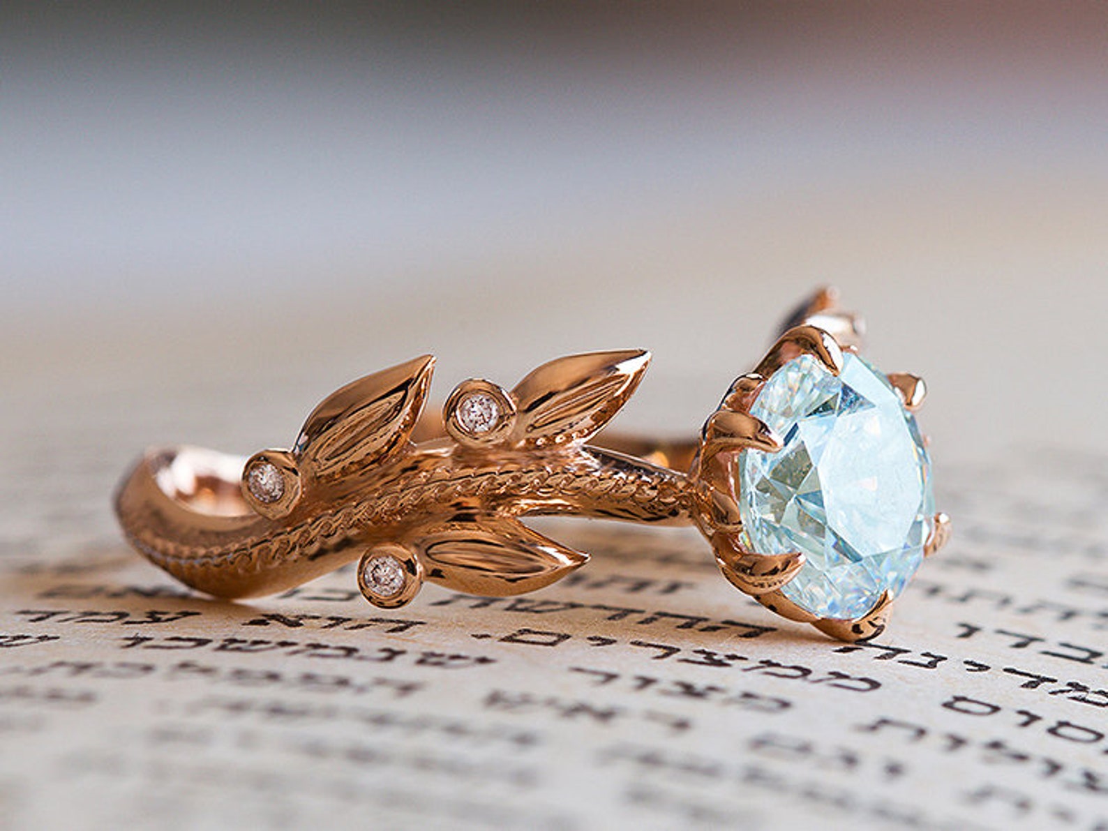 Alternative Engagement Ring, Alternative Wedding Ring, Boho Engagement ...