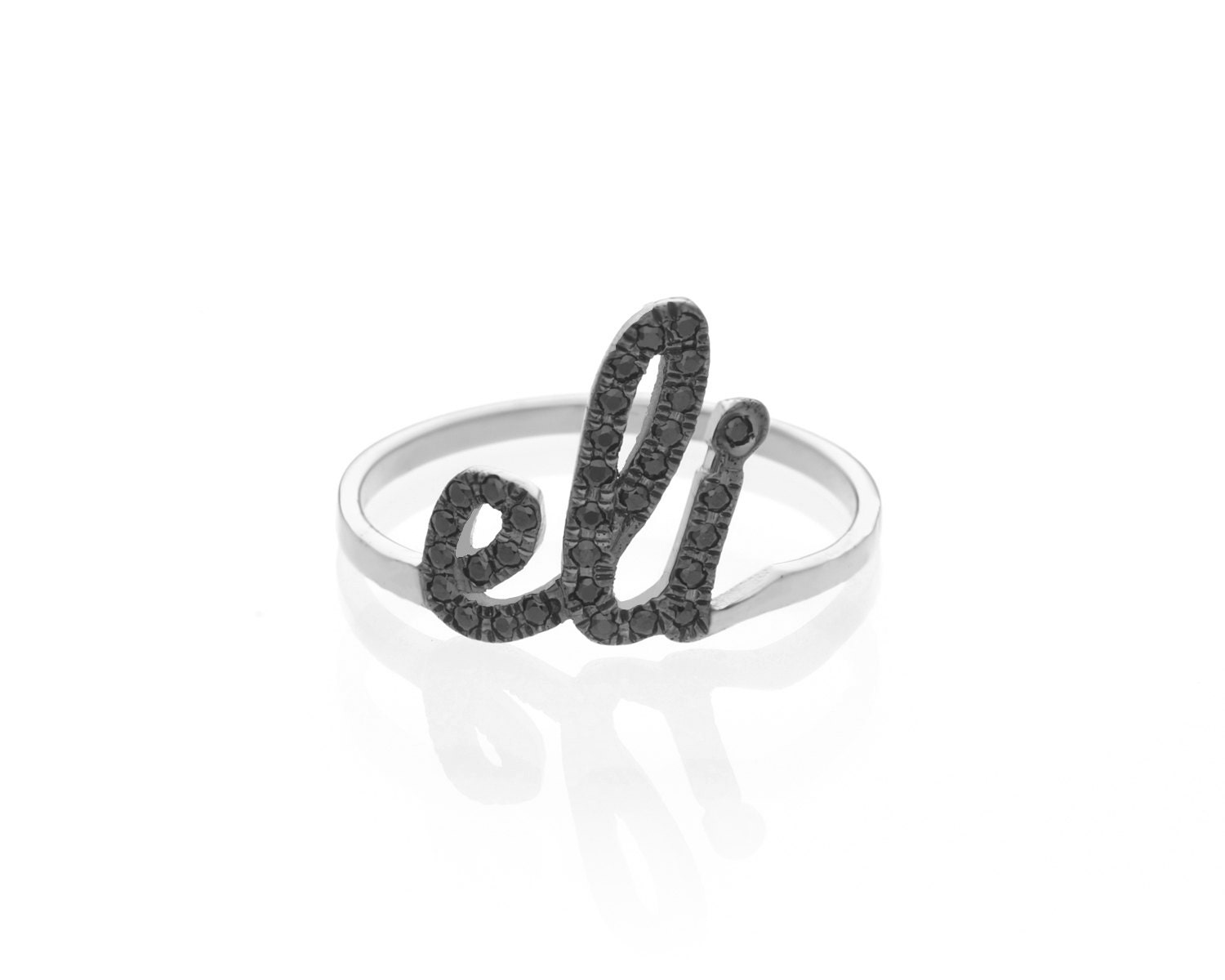 Personalized Ring Customized Name Ring Personalized Name Etsy