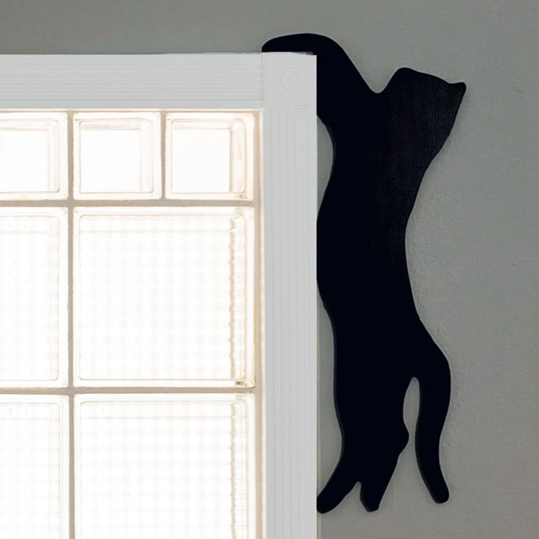 Hanging Cat Door Topper Hanging Cat Door Corner Cat Door Etsy