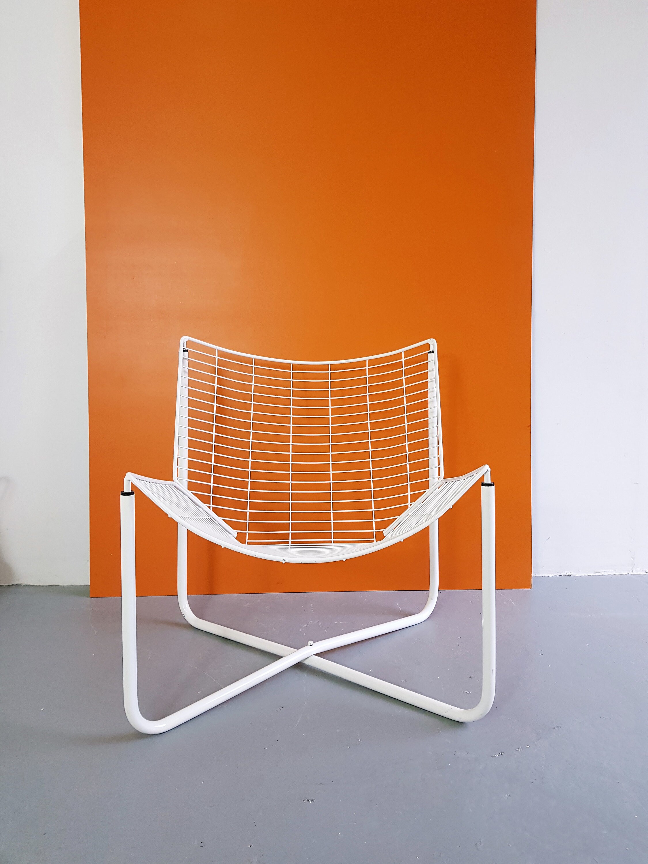 Vintage 1980s Ikea Chair Retro Jarpen Wire Chair by Niels Etsy