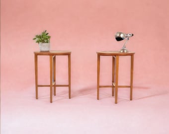 Vintage Bedside Tables / Side Tables - 1960s / 1970s Mid Century Retro